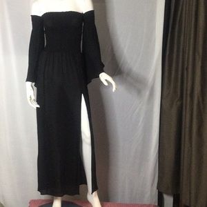 Blue life maxi dress